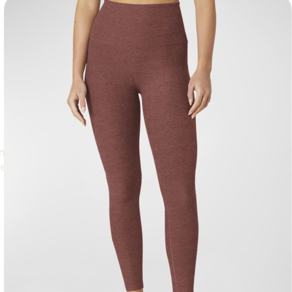 Beyond Yoga Maroon Leggings